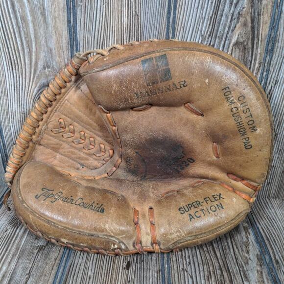 Kassnar Baseball Catcher Glove Mitt Cowhide Leather RHT 1220 Sports Softball - Picture 3 of 9